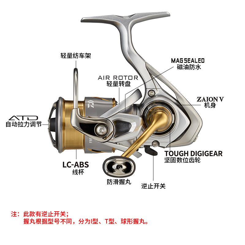 DAIWA FREAMS LT Spining Fishin - огляд і ціна Daiwa Reel Bg